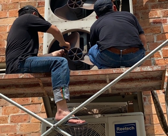 Lắp đặt dàn máy lạnh siêu thị AEON CITIMART