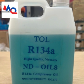 Dầu lạnh R134A TOL can xanh 1L.