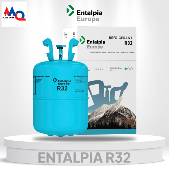 Bình Gas ENTALPIA EUROPE R32 20.9lb (9,5kg)