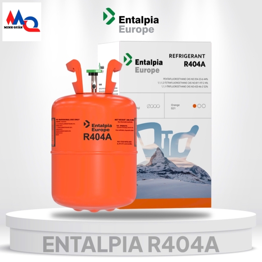 Bình Gas ENTALPIA EUROPE R404A  24lb (10,9kg)